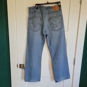 Vintage Levi's Men's 569 Straight Leg Blue Jeans